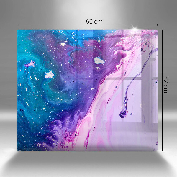 Üveg vágódeszka Absztrakciós tinták