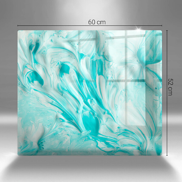 Üveg vágódeszka Absztrakciós festékek