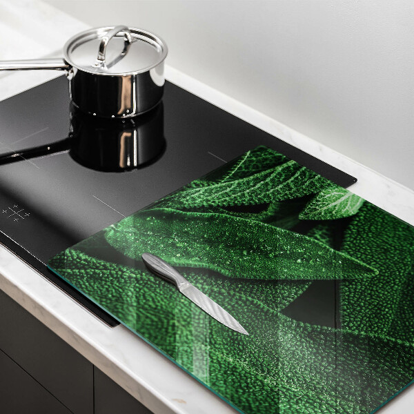 Üveg vágódeszka A növény levelei