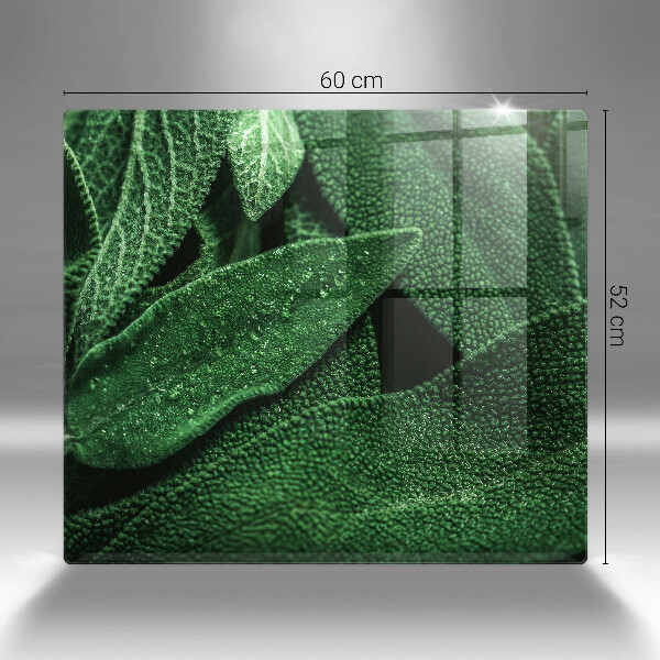 Üveg vágódeszka A növény levelei