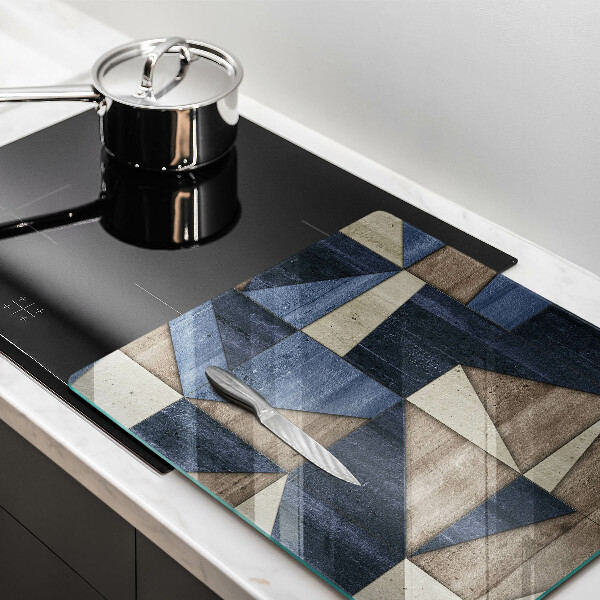 Üveg vágódeszka Geometriai absztrakció