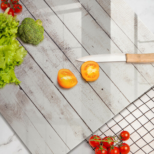 Üveg vágódeszka Régi fa táblák