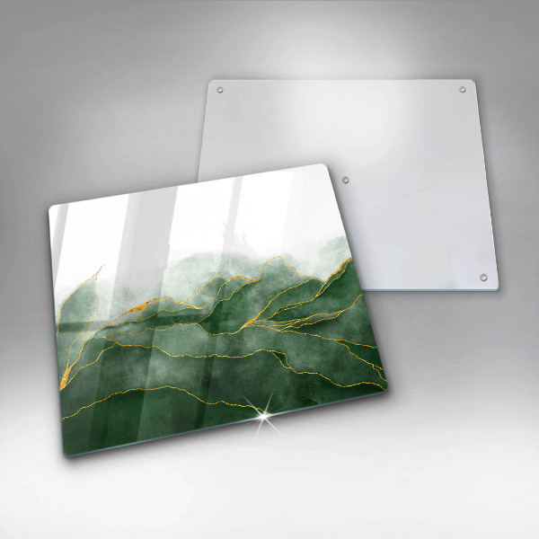 Üveg vágódeszka Absztrakt természet