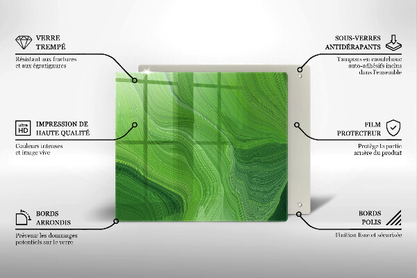 Üveg vágódeszka Absztrakt textúra