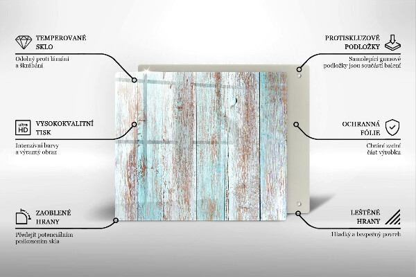 Üveg vágódeszka Régi vintage táblák