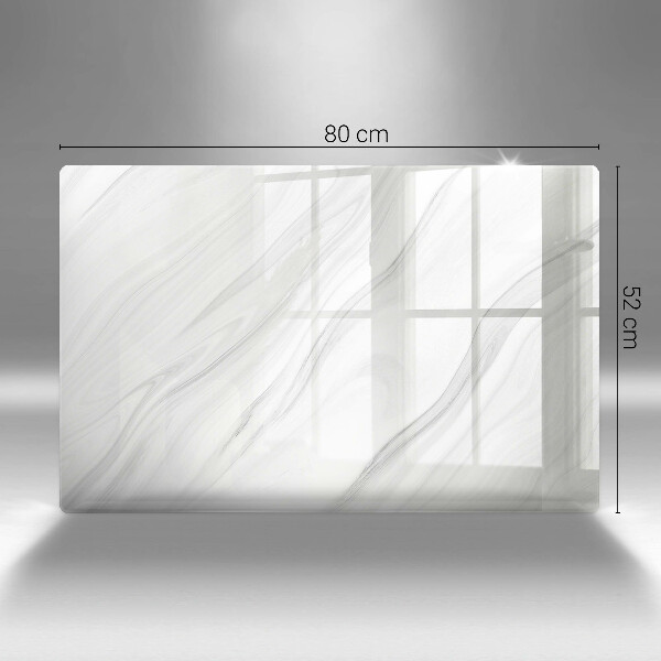 Üveg vágódeszka Finom márvány