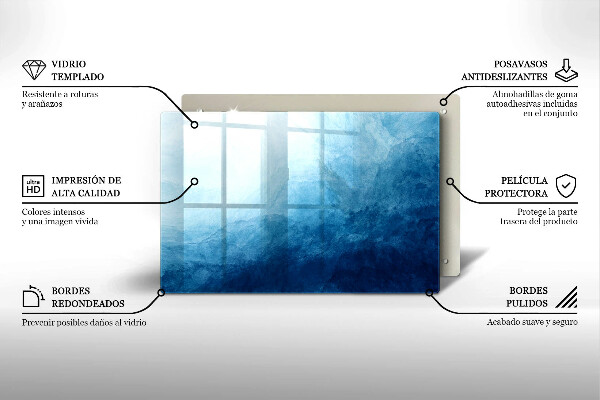 Üveg vágódeszka Absztrakt háttér