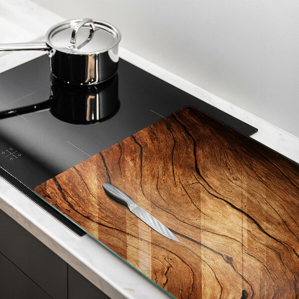 Üveg vágódeszka Fa tábla textúra