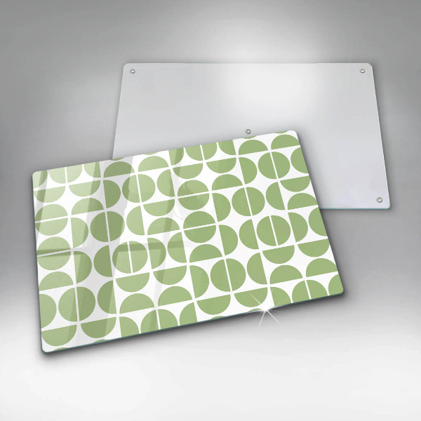 Üveg vágódeszka Boho formák mintája