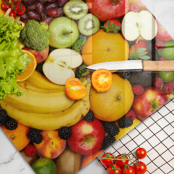 Üveg vágódeszka Gyümölcsgyűjtés