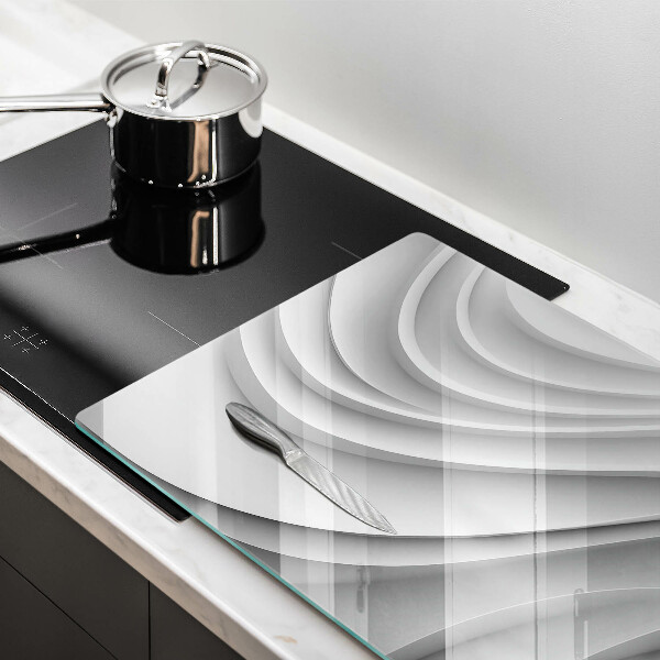 Üveg vágódeszka Geometriai vonalak