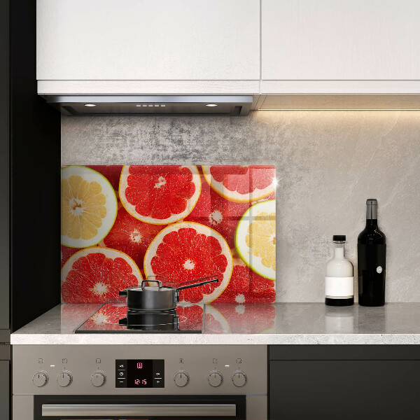 Üveg vágódeszka Grapefruit szeletek