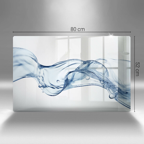 Üveg vágódeszka Kristályvíz