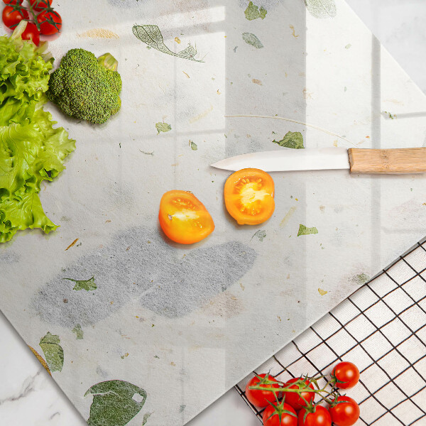 Üveg vágódeszka Lehulló levelek