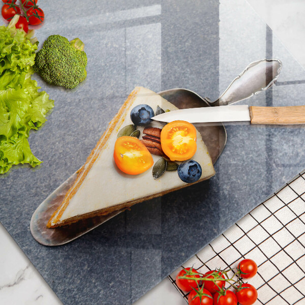 Üveg vágódeszka Szelet torta