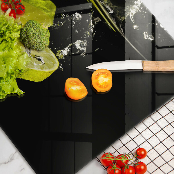 Üveg vágódeszka Lime vízben