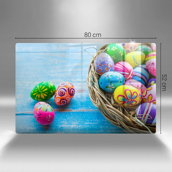Üveg vágódeszka Húsvéti tojások Húsvéti tojások