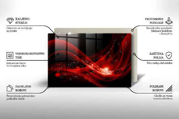 Üveg vágódeszka Modern absztrakció
