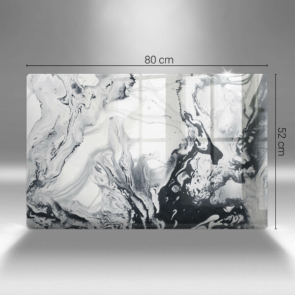 Üveg vágódeszka Tinta absztrakció