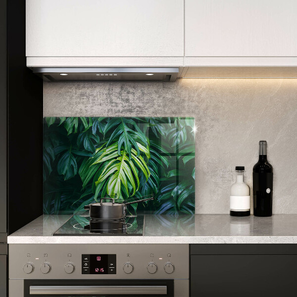 Üveg vágódeszka Vad szörny levelei