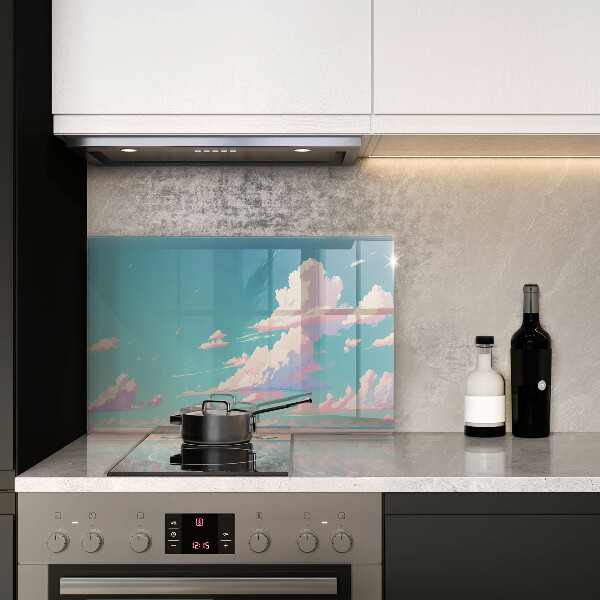 Üveg vágódeszka Mesebeli mennyország