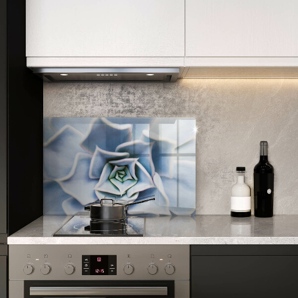 Üveg vágódeszka Virágos növény