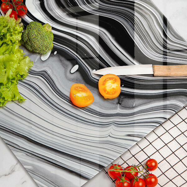 Üveg vágódeszka Tinta absztrakció