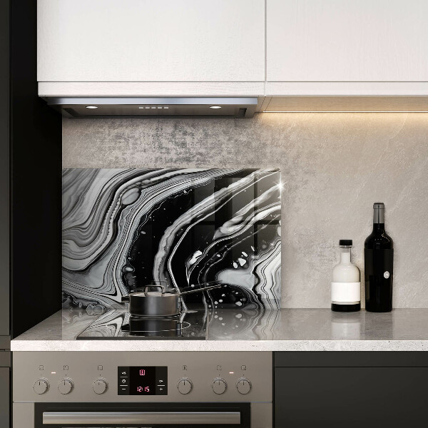 Üveg vágódeszka Tinta absztrakció