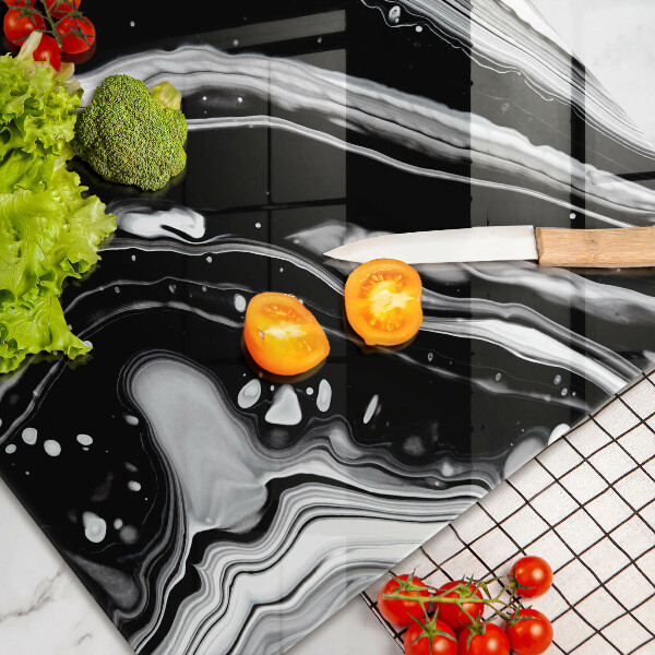 Üveg vágódeszka Tinta absztrakció