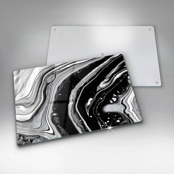 Üveg vágódeszka Tinta absztrakció