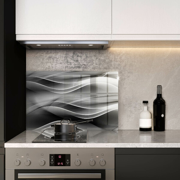 Üveg vágódeszka Absztrakciós finom vonalak