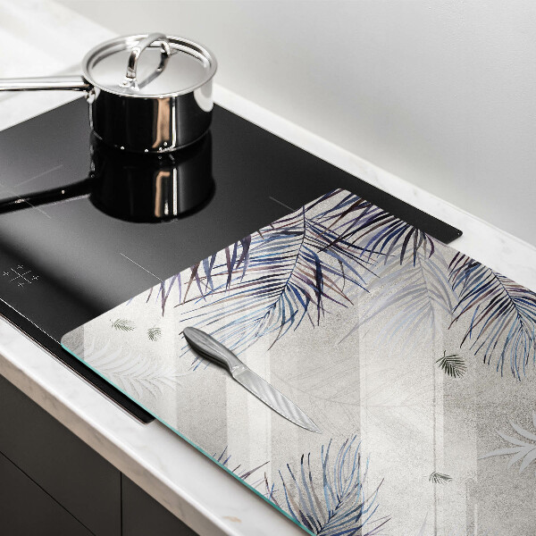 Üveg vágódeszka Finom levelek