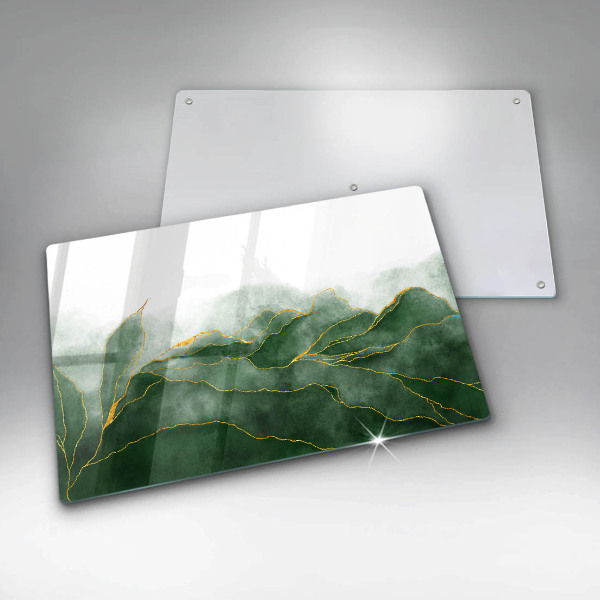 Üveg vágódeszka Absztrakt természet