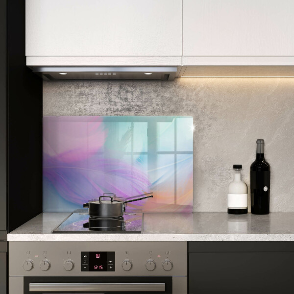 Üveg vágódeszka Pasztell tollak