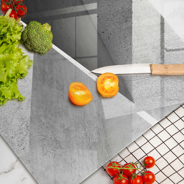 Üveg vágódeszka Konkrét absztrakció