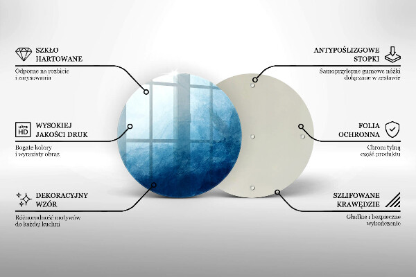 Üveg vágódeszka Absztrakt háttér