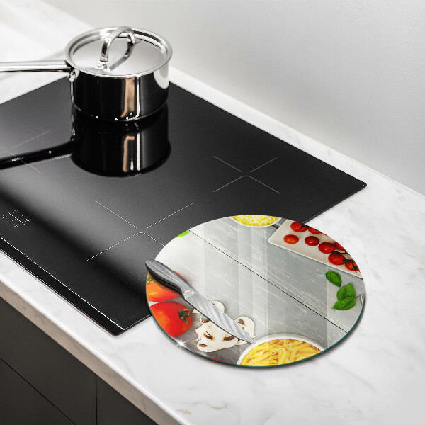 Üveg vágódeszka Konyhai étel