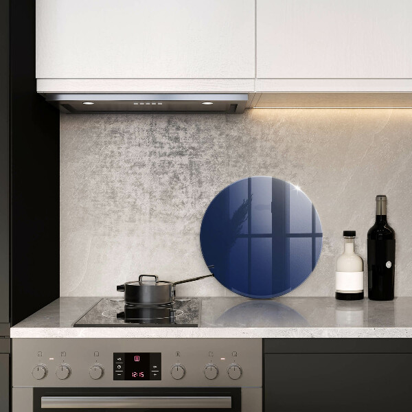 Üveg vágódeszka Kék szín