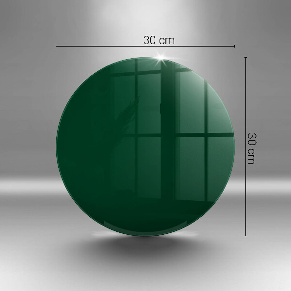 Üveg vágódeszka Zöld szín