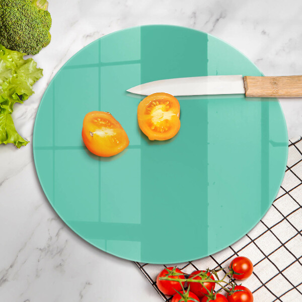 Üveg vágódeszka Zöld szín