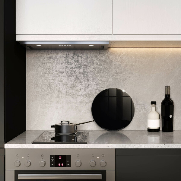 Üveg vágódeszka Fekete szín