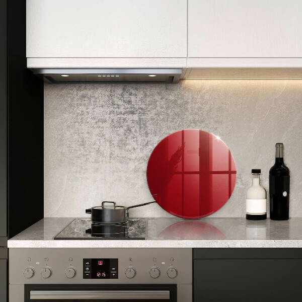 Üveg vágódeszka piros szín