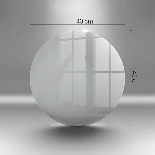 Üveg vágódeszka Szürke színű