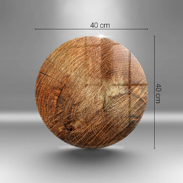 Üveg vágódeszka A fa fa erezete