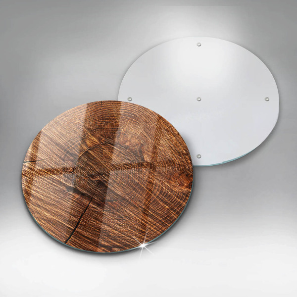 Üveg vágódeszka Fa szerkezet