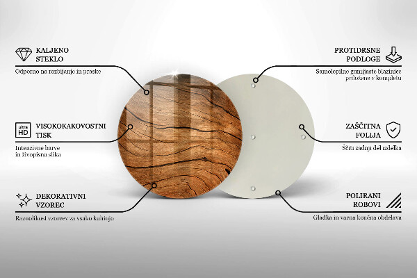 Üveg vágódeszka Fa tábla textúra