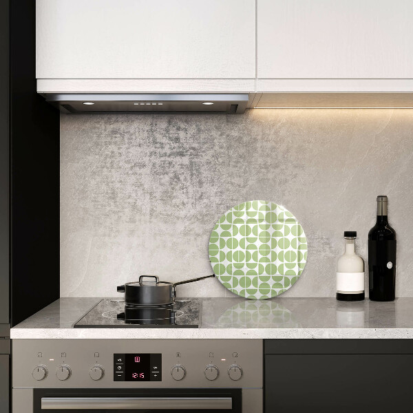 Üveg vágódeszka Boho formák mintája