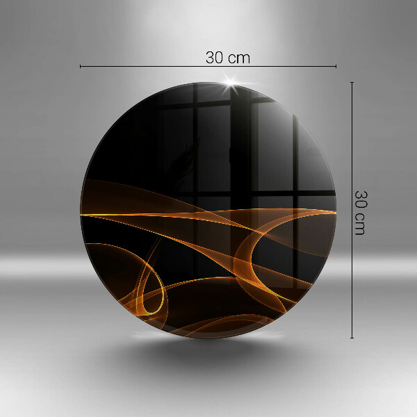 Üveg vágódeszka Absztrakt vonalak