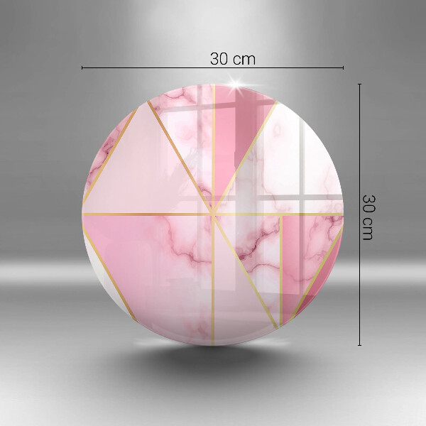 Üveg vágódeszka Geometrikus márvány