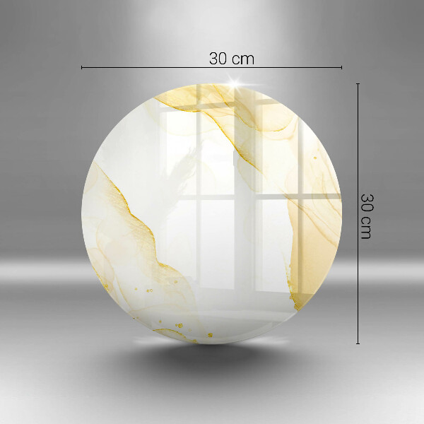 Üveg vágódeszka Arany absztrakció